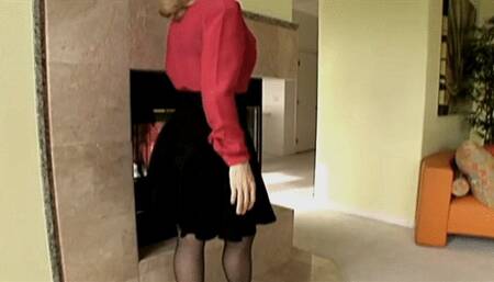 WIDE BLACK STICK FOR OLD PUSSY