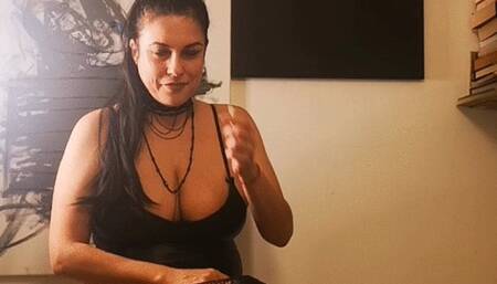 Lovely latex smoking