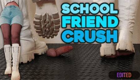 School Friend Crushing and Marching in Painful White Snow Boots (Edited Version) - TamyStarly - CBT, Shoejob, Bootjob, Ballbusting, Trample, Trampling, Crush, Stomp, March