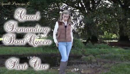 Cruel Demanding Boot Queen - Part One