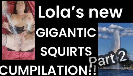 BRAND NEW, HUGE GIGANTIC SQUIRTS CUMPILATION!! Part 2