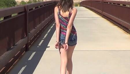 Diana - Handcuffed Walk on Bridge (Mpeg)