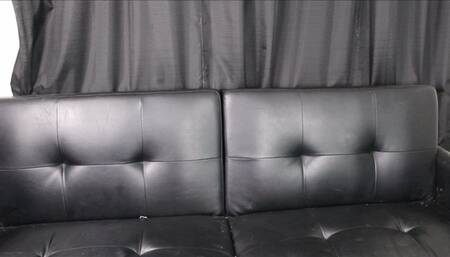 Purple Pantyhose Tryon part 1