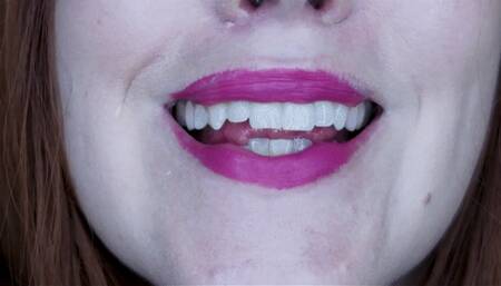 Pink Lipstick, Gooey Gloss, and Uvula Show