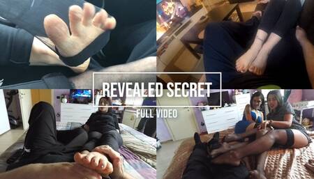 Revealed secret (FULL VIDEO) (Footsie - Foot Fetish) - FULL HD