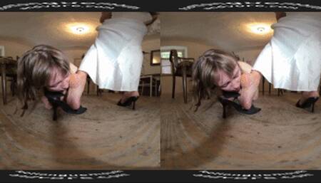 VR180 - The Strict Queen & The Servant Girl