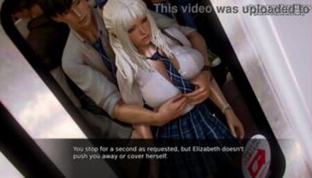 [Gameplay] Waifu Academy | Virgin 18yo Japanese College Teen With Big Juicy Tits A...