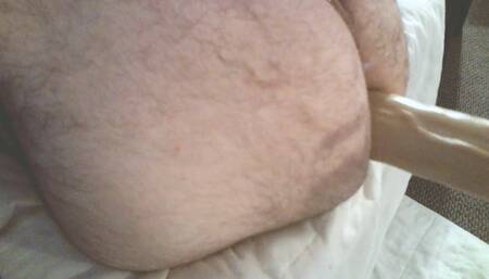 Fuck Machine and a 10 Inch Dildo Loosening Me up