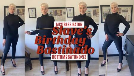 Slave's Birthday Bastinado HD