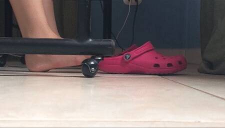 Shoeplay Compilation in Crocs   OLD VIDEOS