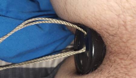 Just Me Stretching My Ass