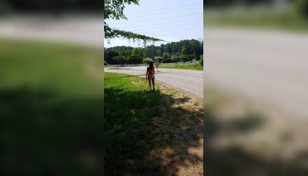 Walking Naked by Highway