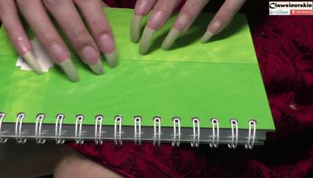 Do you think i'll make a hole in this hard cover?