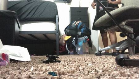 Tiny Human tries Desperately not to be found by Giantess 4k