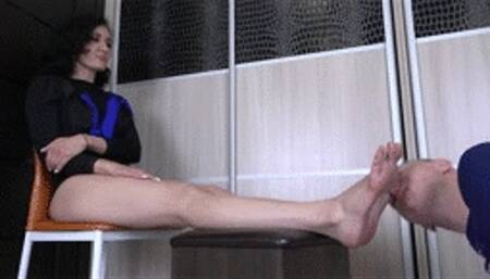 Carla - foot worship Full HD