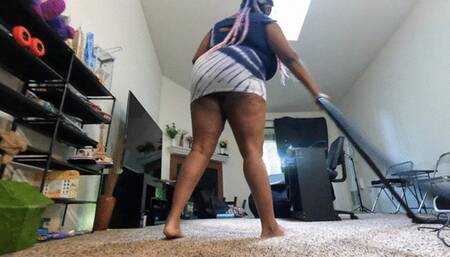 Tiny Spencer on run from Giantess Vacuum POV 1080 smaller