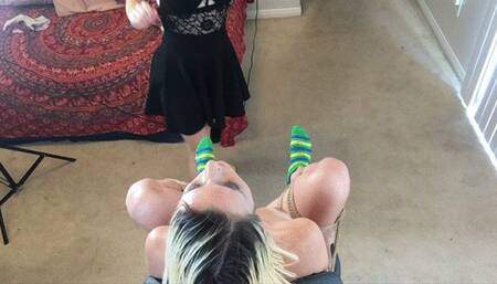 Young Girls Bondage Clothespin Punishment