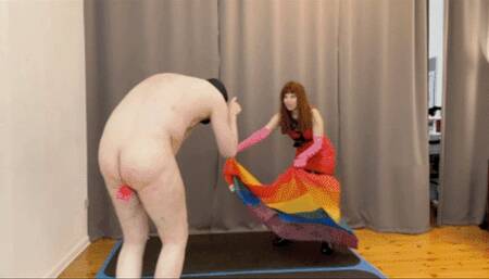 roleplay domination with fighting, butt plug and kicking - 1021 Torero Lea Pur Part 2 720p