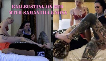 Ballbusting, Foot Worship With Samantha Knoxx (Mirrored)