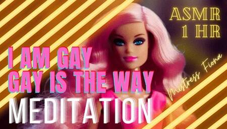 WARNING!!! I AM GAY GAY IS THE WAY HOMOSEXUAL GAY MEDITATION 1 HOUR