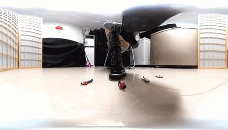 QIQI New Boots Shame 3 Little Men 360VR WMV