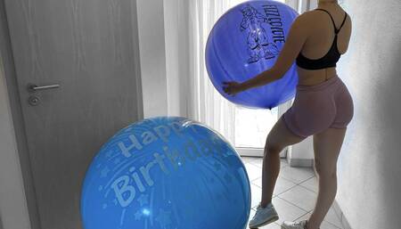 stinky & sweaty feet balloon burst