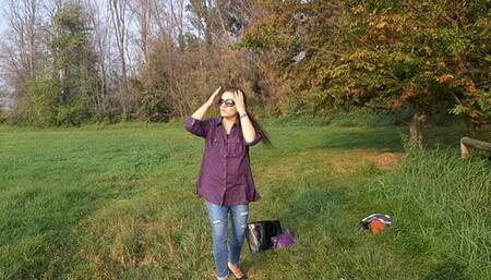 HIGH HEELS STUCK IN THE MUD