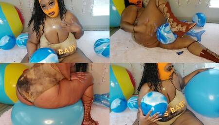 Bouncing On Balloons And Squeezing Them Between My Thighs