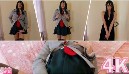 Impregnated Tsuyu Asui's Water Breaks