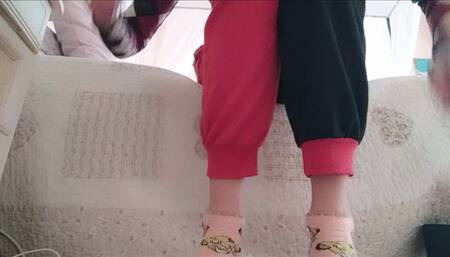 yes, flat shoes can be just as sexy AVI