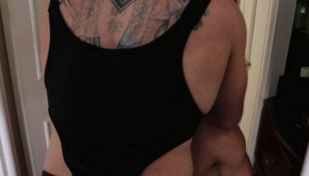 Overpowered By IFBB Muscle Goddess To Take Her Strapon!