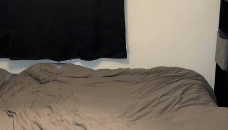 POV - Trans GF blows her load after a hard day at work