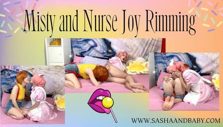 Misty & Nurse Joy Rimming