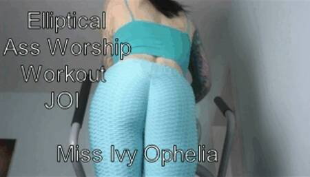 Elliptical Ass Worship Workout JOI