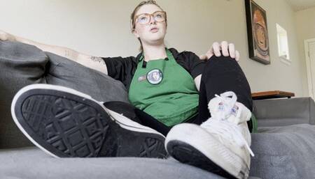 Barista Foot Farewell JOI