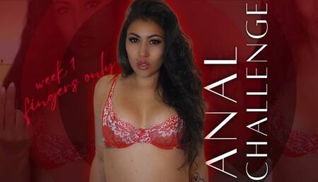 Anal Challenge Week One - Fingers Only 480p mov