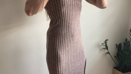 Let's see what is under that dress!