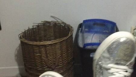 Sore tired feet massage