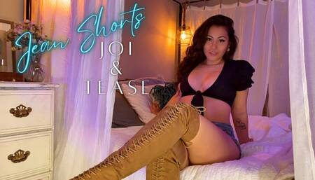 Jean Shorts JOI & Tease 480p mp4
