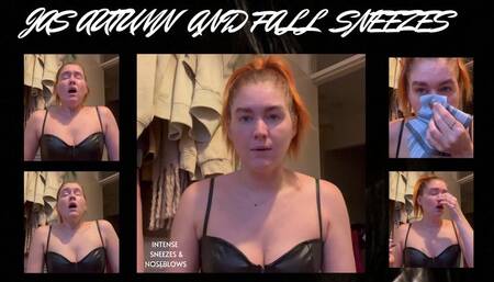 JAS WELCOME TO AUTUMN ALLERGY SNEEZES! EXCLUSIVE GORGEOUS LADIES OF SNEEZE CLIP! (NOT AVAILABLE ANYWHERE ELSE) ALL BRAND NEW FOOTAGE! WMV FOOTAGE