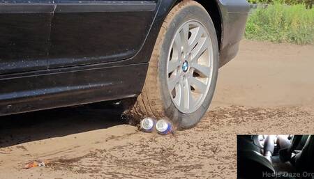 Wheel Spinning & Crushing Cans in Leather Chelsea Boots BMWE46