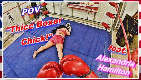 POV: Thicc Boxer Chick! WMV