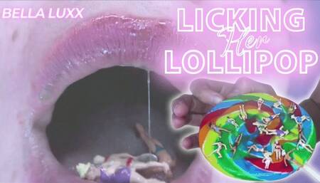 Licking Her Lollipop (HD MP4)