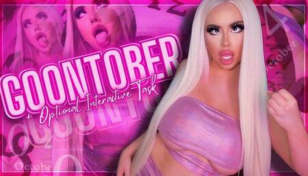 GOONTOBER: Topless + Interactive Goon Task (1080 MP4)
