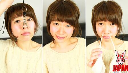 Amateur Series, Cheerful girl MIKI, shines your Nose and Snot passion!