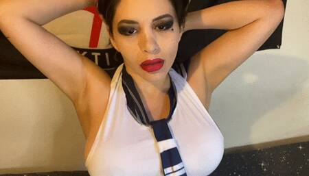 Latina Schoolgirl Anal Creampie