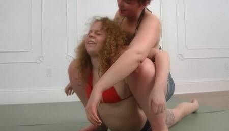 LF273 Jobber Girl Owned Nikita vs Kayla - 960WMV Female Wrestling