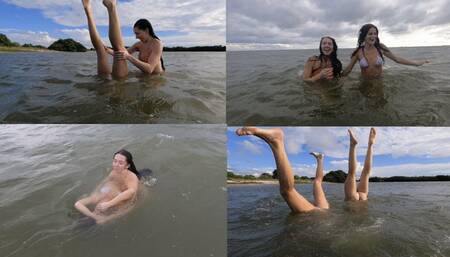 Nathalia and Nicole’s Beach Day