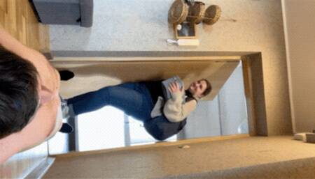 abs trampling after work