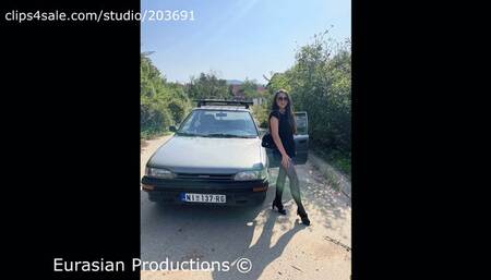 98B - Katya Corolla Cranking and Revving pedal cam